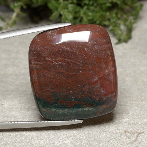 30.25ct 天然 彩色 碧玉, 软垫, 不透明