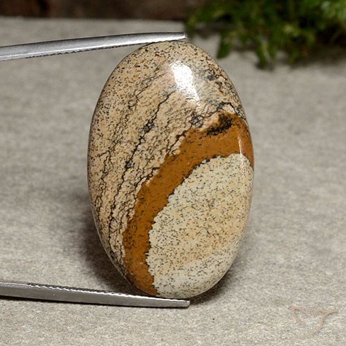 32.32ct 天然 彩色 碧玉, 椭圆形, 不透明