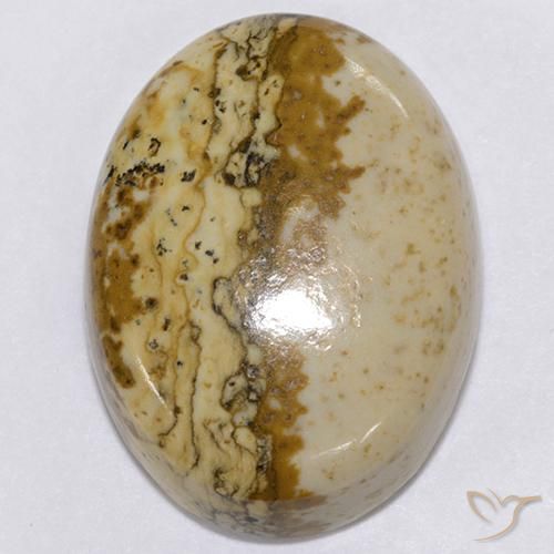 19.96ct 天然 彩色 碧玉, 椭圆形, 不透明