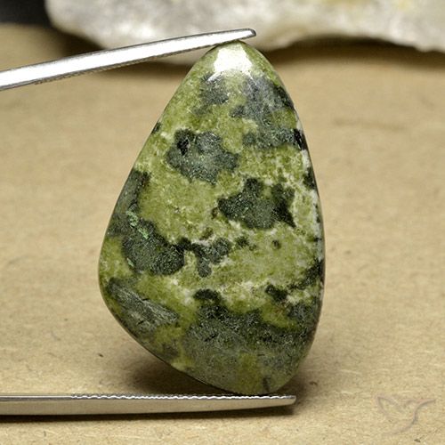 28.12ct 天然 彩色 碧玉, 花式切割, 不透明