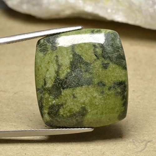 30.12ct 天然 彩色 碧玉, 软垫, 不透明