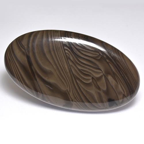 51.37克拉天然碧玉，椭圆形切割，不透明