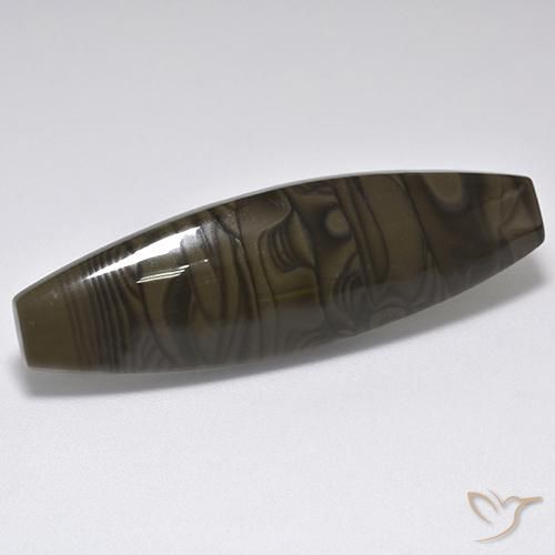 21.93克拉天然碧玉，花式切割，不透明