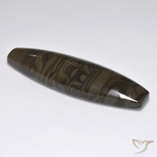 21.93克拉天然碧玉，花式切割，不透明
