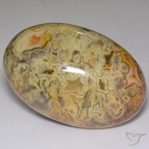59.84ct 天然 彩色 碧玉, 椭圆形, 不透明