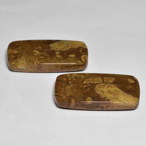 26.16克拉天然碧玉，垫形剪裁，不透明