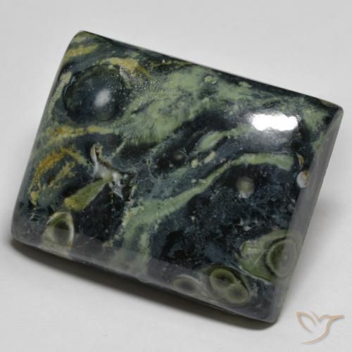 50.87ct 天然 彩色 碧玉, 狭长方形, 不透明