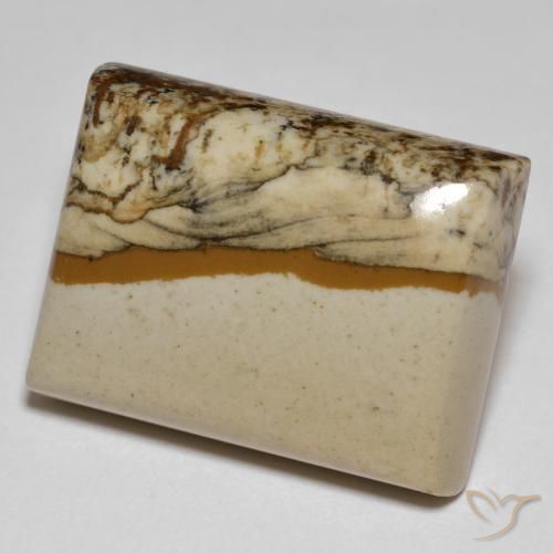 24.30ct 天然 彩色 碧玉, 狭长方形, 不透明