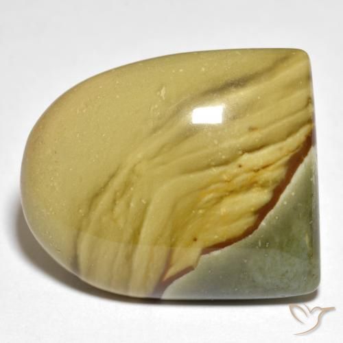 25.90克拉天然碧玉，花式切割，不透明