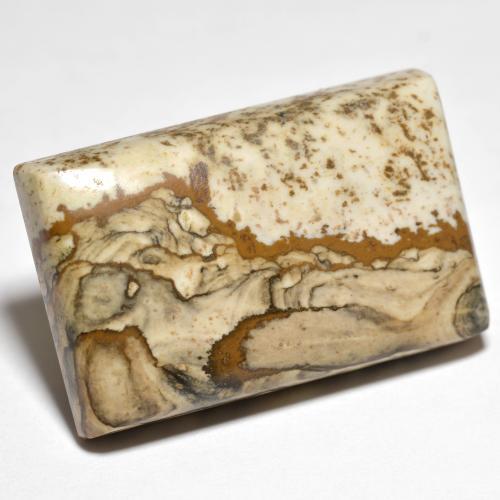 29.08克拉天然碧玉，狭长方形，不透明