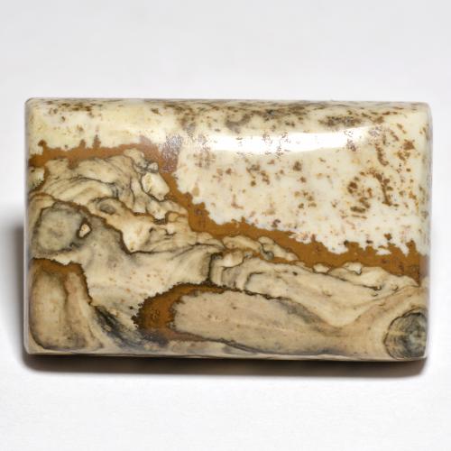 29.08克拉天然碧玉，狭长方形，不透明