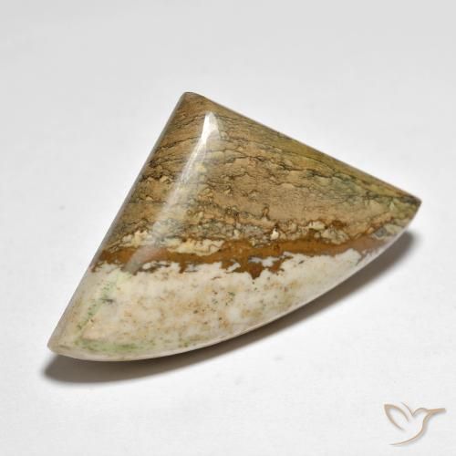 26.01克拉天然碧玉，花式切割，不透明