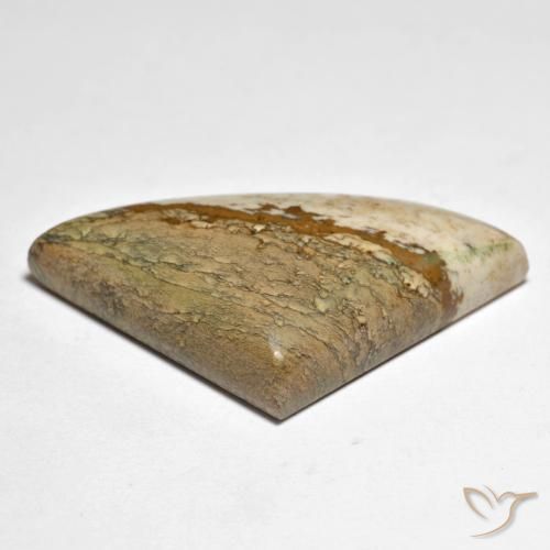 26.01克拉天然碧玉，花式切割，不透明
