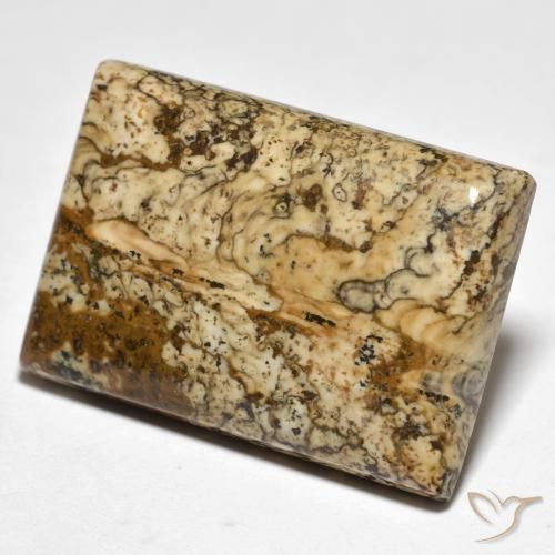 18.59ct 天然 彩色 碧玉, 狭长方形, 不透明