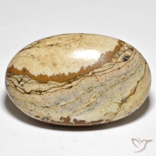 49.20ct 天然 彩色 碧玉, 椭圆形, 不透明