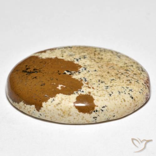35.50克拉天然碧玉，椭圆形，不透明