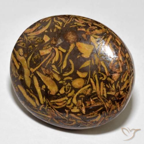 58.00ct 天然 姜饼布朗 碧玉, 椭圆形, 不透明