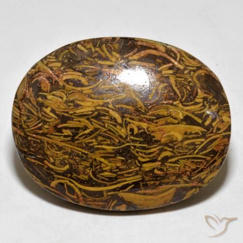 57.24ct 天然 彩色 碧玉, 椭圆形, 不透明