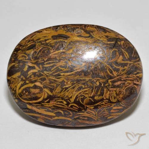76.80ct 天然 彩色 碧玉, 椭圆形, 不透明