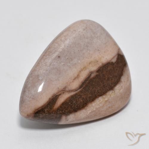 9.81克拉天然碧玉，梨形，不透明