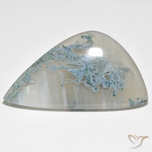 33.95克拉天然碧玉，花式切割，半透明