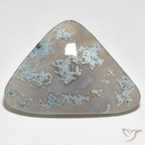 33.55ct 天然 彩色 碧玉, 胖三角形, 半透明