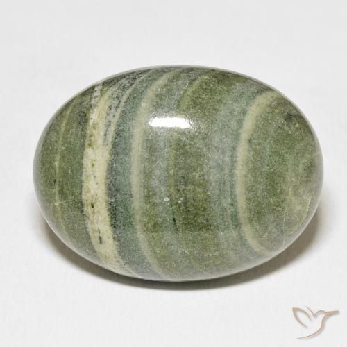 46.02ct 天然 彩色 碧玉, 椭圆形, 不透明