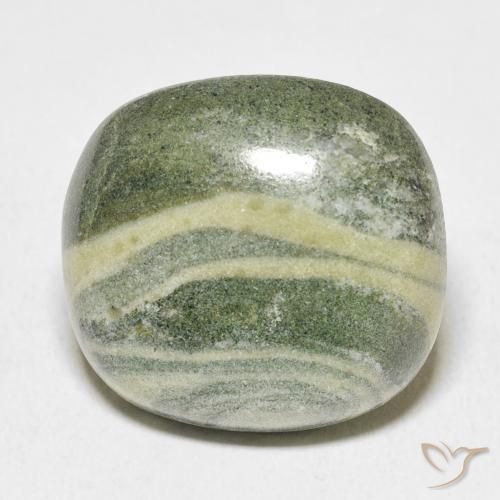 30.35克拉天然碧玉，软垫，不透明