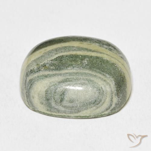 30.35克拉天然碧玉，软垫，不透明