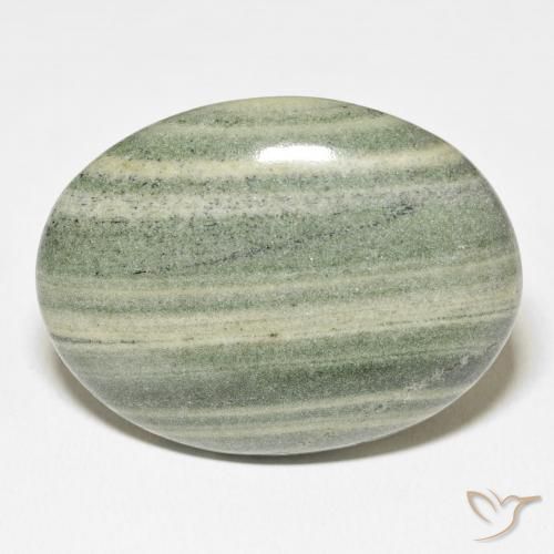 46.64ct 天然 彩色 碧玉, 椭圆形, 不透明