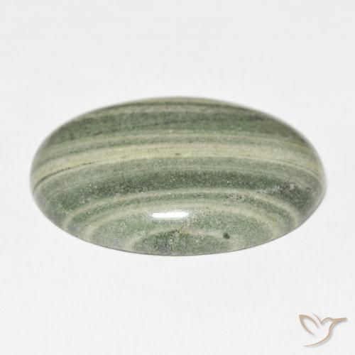 46.64克拉天然碧玉，椭圆形，不透明