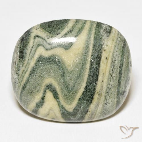 31.14ct 天然 彩色 碧玉, 软垫, 不透明