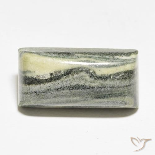 20.75ct 天然 彩色 碧玉, 狭长方形, 不透明