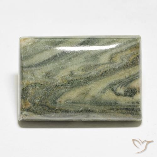 33.88ct 天然 彩色 碧玉, 狭长方形, 不透明