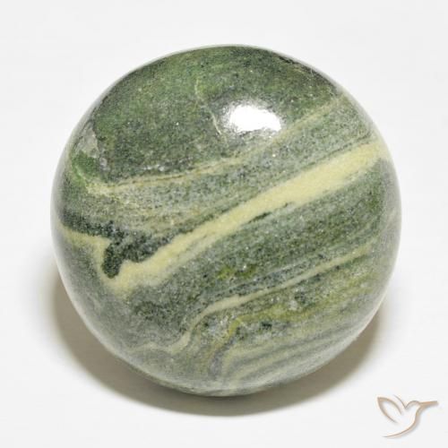 46.03ct 天然 彩色 碧玉, 圆形的, 不透明