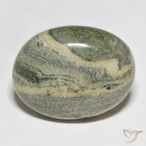 23.81ct 天然 彩色 碧玉, 椭圆形, 不透明