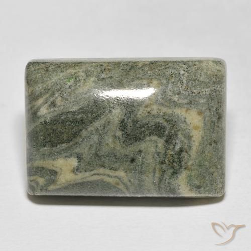 35.49ct 天然 彩色 碧玉, 狭长方形, 不透明