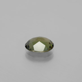 1.60克拉天然绿色科伦普石，椭圆形切割，8.7×6.8毫米，VVS
