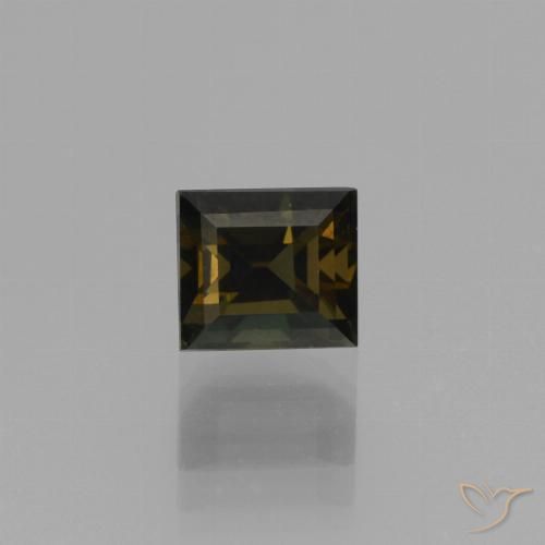 1.09ct 天然 巧克力棕 钠柱晶石, 狭长方形, VVS