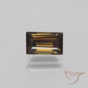 1.40ct 天然 肉桂棕 钠柱晶石, 狭长方形, VVS-VS