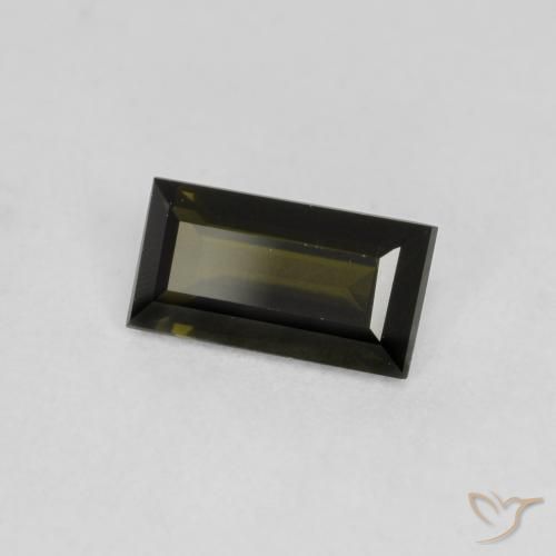 0.48克拉天然钠柱晶石，狭长方形，VVS-VS