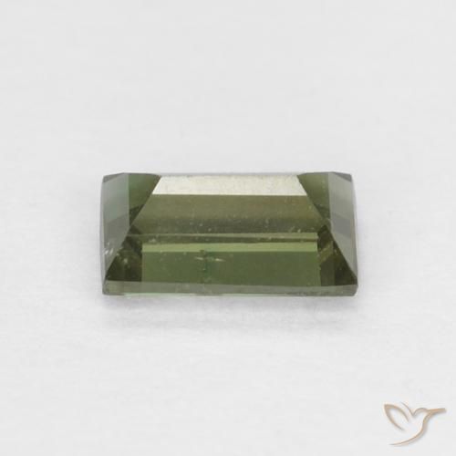 0.36克拉天然钠柱晶石，狭长方形，VS