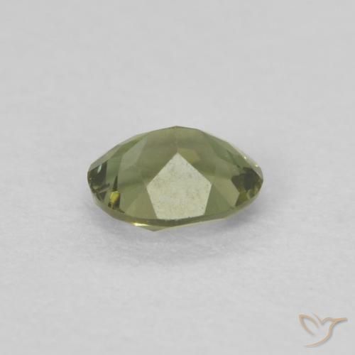 0.25克拉天然钠柱晶石，椭圆形，VVS-VS