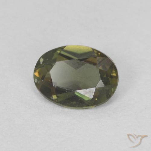 0.25克拉天然钠柱晶石，椭圆形，VVS