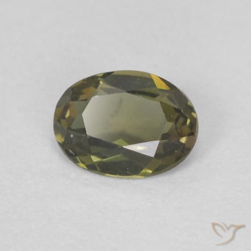 0.25克拉天然钠柱晶石，椭圆形，VVS