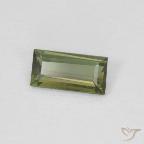 0.25克拉天然钠柱晶石，狭长方形，VVS