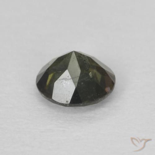 0.21克拉天然钠柱晶石，圆形的，VS
