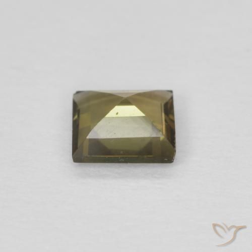 0.25克拉天然钠柱晶石，正方形，VS