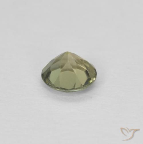 0.20克拉天然钠柱晶石，圆形的，VS