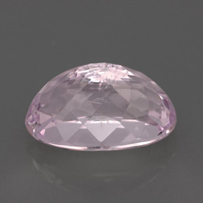 5.06克拉天然粉色紫锂辉石，椭圆形切割，12.5×8.1毫米，VVS